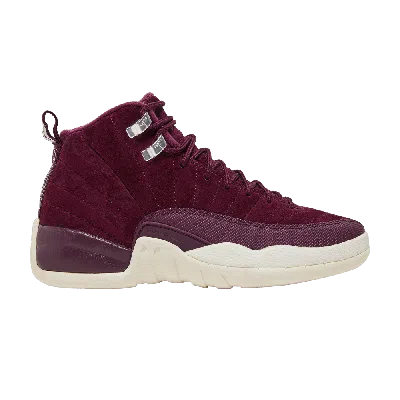 Pre-owned Air Jordan 12 Retro Gs 'bordeaux' In Red
