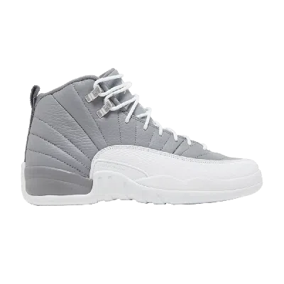 Pre-owned Air Jordan 12 Retro Gs 'stealth' In Grey