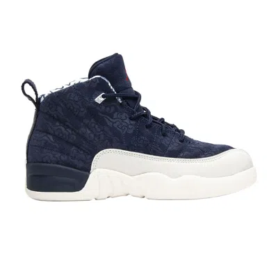 Pre-owned Air Jordan 12 Retro Ps 'international Flight' | Blue | Kid's Size 2