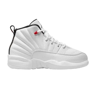 Pre-owned Air Jordan 12 Retro Ps 'twist' In White