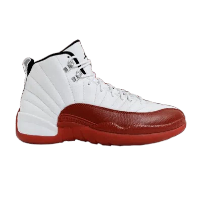 Pre-owned Air Jordan 12 Retro Ps 'white Red'