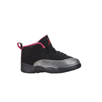 Pre-owned Air Jordan 12 Retro Td 'black Siren Red' | Infant Size 10