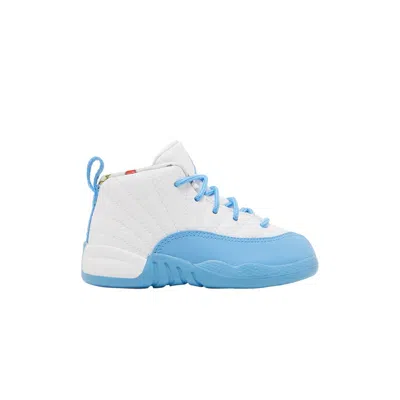 Pre-owned Air Jordan 12 Retro Td 'emoji' | White | Infant Size 6