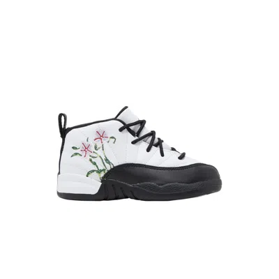 Pre-owned Air Jordan 12 Retro Td 'floral' | White | Infant Size 7