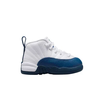 Pre-owned Air Jordan 12 Retro Td 'french Blue' 2025 | White | Infant Size 10