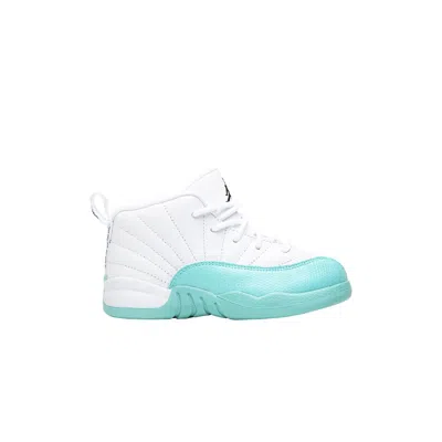 Pre-owned Air Jordan 12 Retro Td 'light Aqua' | Blue | Infant Size 9