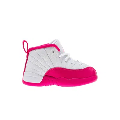 Pre-owned Air Jordan 12 Retro Td 'vivid Pink' | White | Infant Size 10