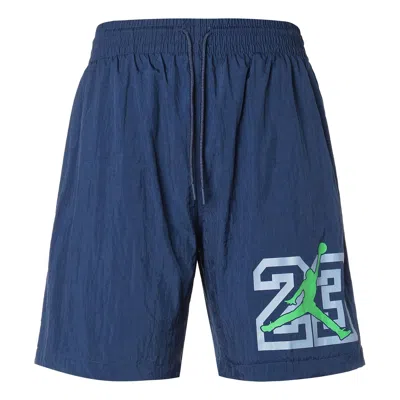 Air Jordan 13 Legacy Poolside Mesh Shorts 'blue'