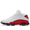 Air Jordan 13 Low Golf 'university Red' In White