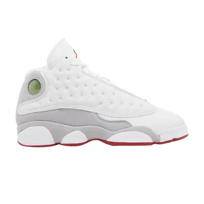 Pre-owned Air Jordan 13 Retro Gs 'white Wolf Grey' | Kid's Size 7