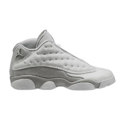 Pre-owned Air Jordan 13 Retro Low Gs 'pure Money' In White
