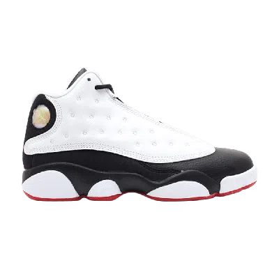 Pre-owned Air Jordan 13 Retro Ps 'he Got Game' 2013 In White
