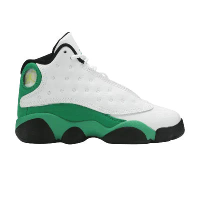 Pre-owned Air Jordan 13 Retro Ps 'lucky Green' In White