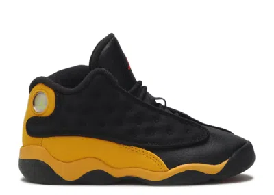 Air Jordan Babies'  13 Retro Td 'melo Class Of 2002' B-grade In Yellow