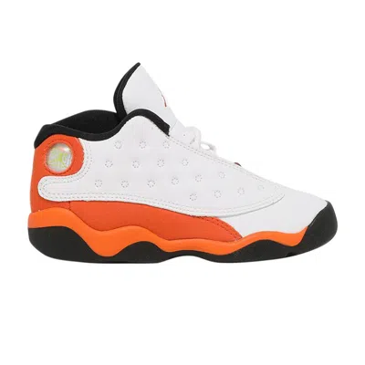 Pre-owned Air Jordan 13 Retro Td 'starfish' | Orange | Infant Size 6