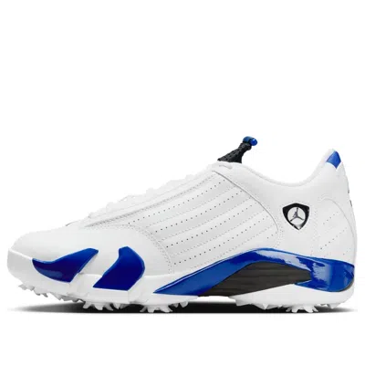 Air Jordan 14 Retro Golf 'white Hyper Royal'