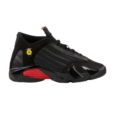 Pre-owned Air Jordan 14 Retro Gs 'last Shot' 2011 In Black
