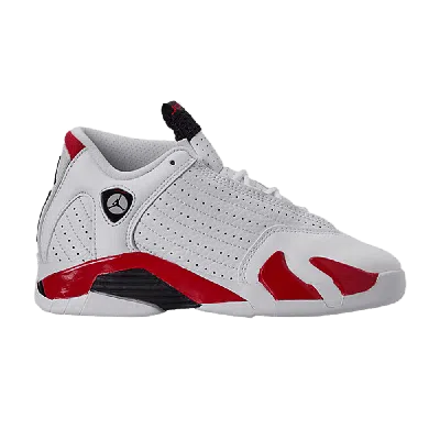 Pre-owned Air Jordan 14 Retro Ps 'candy Cane' 2019 In White