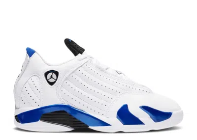 Air Jordan 14 Retro Ps 'hyper Royal' In White