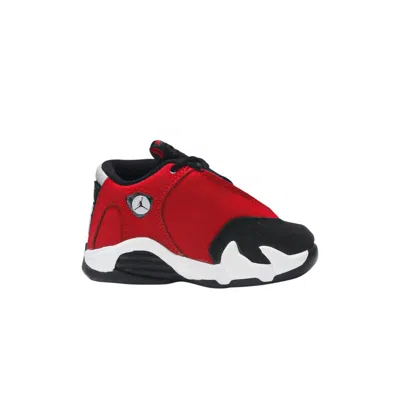 Pre-owned Air Jordan 14 Retro Td 'gym Red' | Infant Size 8