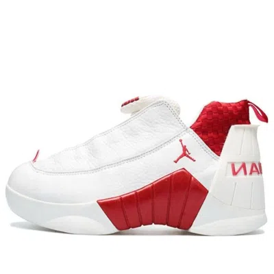 Air Jordan 15 Og Low 'deep Red' In White
