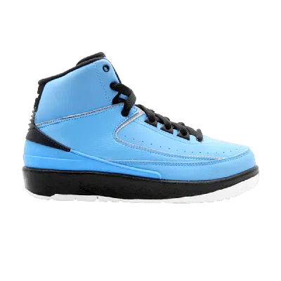 Pre-owned Air Jordan 2 Qf Gs In Blue