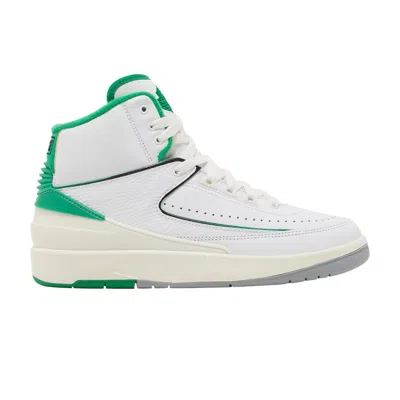 Pre-owned Air Jordan 2 Retro Gs 'lucky Green' | White | Kid's Size 11.5