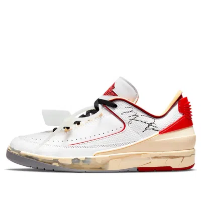 Air Jordan 2 Retro Low Sp X X Off-white 'white Varsity Red'