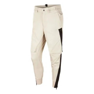 Air Jordan 23 Engineere Basketball Athleisure Casual Sports Long Pants Gray White In Neutral
