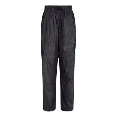 Air Jordan 23 Engineered Convertible 2-in-1 Removable Checkered Sports Trousers For Men Black