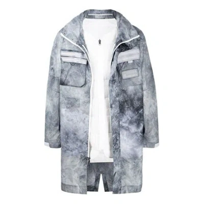 Air Jordan 23 Engineered Printed Parka Jacket 'white Gray'