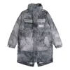 Air Jordan 23 Engineered Printing Casual Hooded Padded Jacket White In Gray
