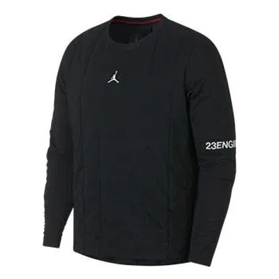 Air Jordan 23 Engineered Quilted Pullover Sweater Black