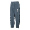 Air Jordan 23 Engineered Splicing Lacing Long Pants Gray Blue