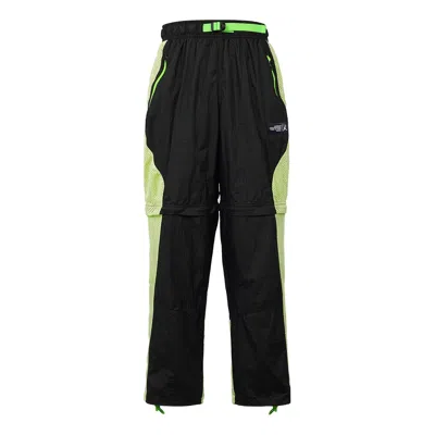 Air Jordan 23 Engineered Splicing Mesh Breathable Detachable Sports Pants Black In Multi
