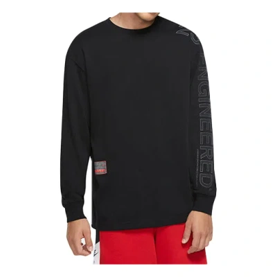Air Jordan 23 Engineered Training Sports Long Sleeves T-shirt Black