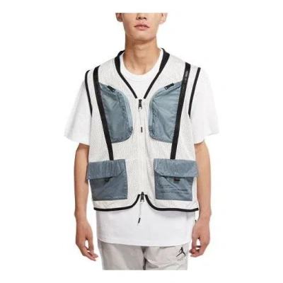 Air Jordan 23 Engineered Utility Cargo Vest 'white Blue'