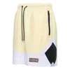 Air Jordan 23 Engineered Woven Contrasting Colors Basketball Breathable Sports Shorts Beach Light Ye In Yellow