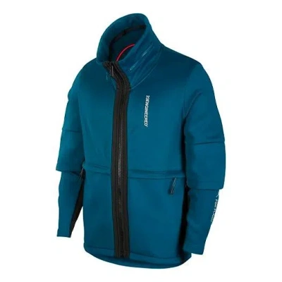 Air Jordan 23 Mens Engineered Fleeced Stand Collar Sports Jacket Blue