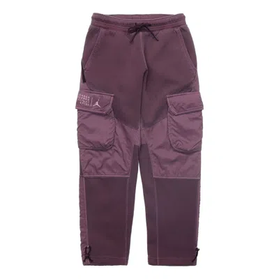 Air Jordan 23 Mens Engineered Knit Casual Sports Pants Red/brown