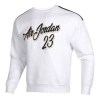 Air Jordan 23 Remastered Plush Pull-on Sweatshirt For Men White