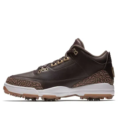 Air Jordan 3 Golf Premium 'brown'