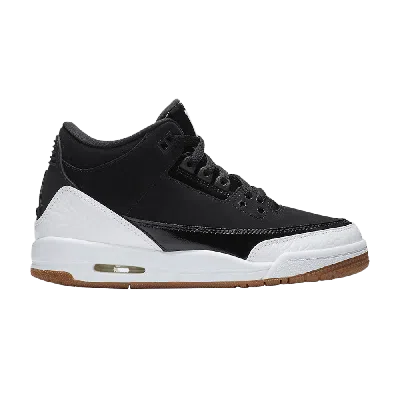 Pre-owned Air Jordan 3 Retro Gs 'black White'