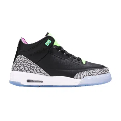 Pre-owned Air Jordan 3 Retro Gs 'electric Green' | Black | Kid's Size 5