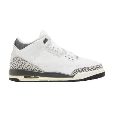 Pre-owned Air Jordan 3 Retro Gs 'hide N' Sneak' | White | Kid's Size 4