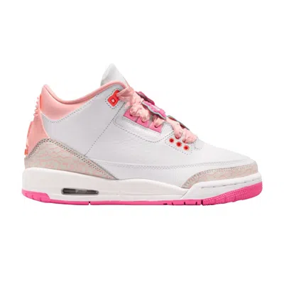 Pre-owned Air Jordan 3 Retro Gs 'spring Flowers' | Pink | Kid's Size 5.5