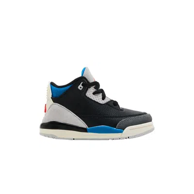 Pre-owned Air Jordan 3 Retro Og Td 'rare Air' | Black | Infant Size 6
