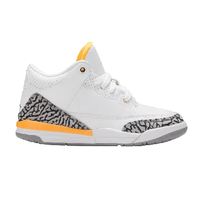 Pre-owned Air Jordan 3 Retro Ps 'laser Orange'