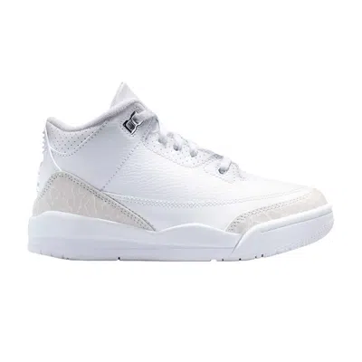Pre-owned Air Jordan 3 Retro Ps 'pure Money' 2025 | White | Kid's Size 2.5