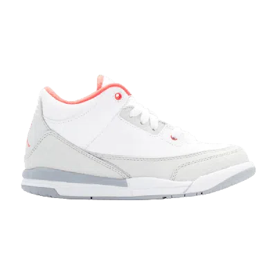 Pre-owned Air Jordan 3 Retro Ps In White